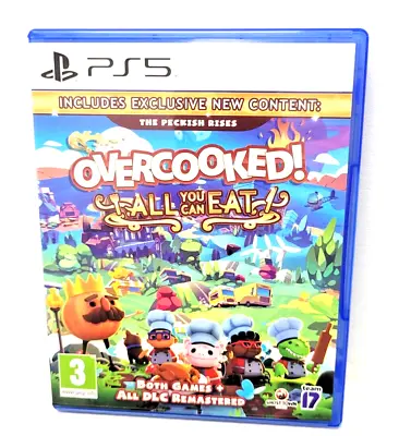 Overcooked All You Can Eat PS5 Playstation 5 EXCELLENT KIDS Multiplayer GAME • $65.96