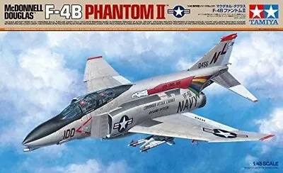 Tamiya 1/48 Mcdonnell Douglas F-4B Phantom II TAM61121 Plastics  No.121 NEW • $138.01