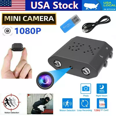 1080P HD Mini Camera Motion Detection Camcorder Night Vision Home Security Cam • $13.99