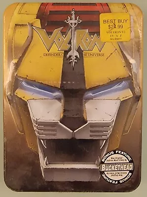 Anime Voltron Collection 2 Yellow Lion 15 Episodes 3 Disc DVD W/ Steel Book Case • $39.99