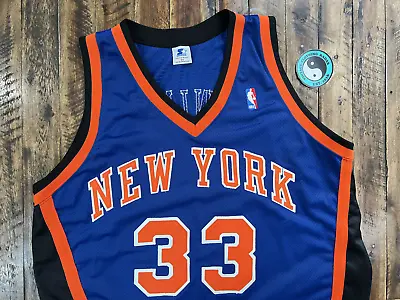 Vintage 90s New York Knicks Patrick Ewing Starter Jersey Xxl • $200