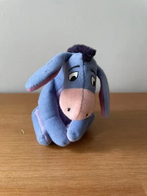 £3.95 • Buy Mini Eeyore Plush McDonalds 1998 4  Soft Toy Disney