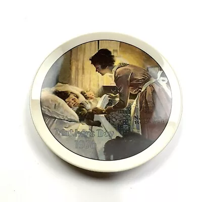 Norman Rockwell Mothers Day Collectors Plate A Mother's Love 1976 Knowles • $19.99
