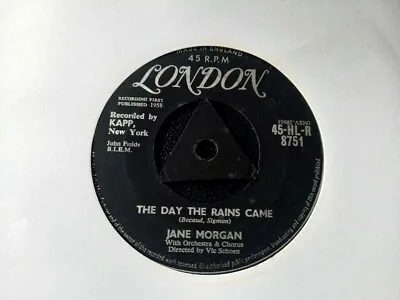 £0.99 • Buy Jane Morgan - The Day The Rains Came   7 Inch Vinyl Record Single