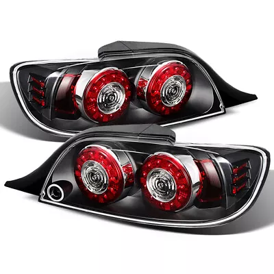 Fit Mazda 04-08 RX-8 Black LED Rear Tail Brake Lights Lamps Left & Right Pair • $238.53