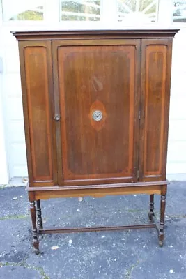 Antique Kitchen Cabinet Cupboard Dining Room Cupboard Farm House Display Country • $597.50