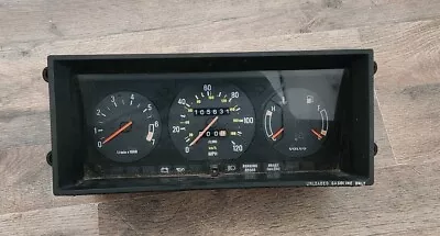 1981- 1985 Volvo 240 Speedometer Cluster RPM Tachometer 105631 Miles 244 245 • $125