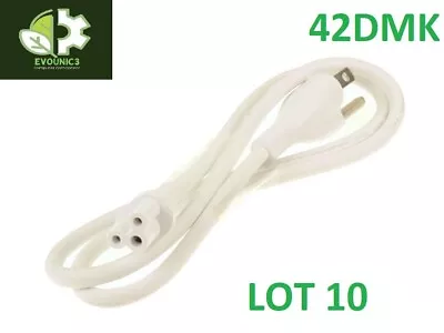 LOT 10 42DMK White Brand 3-Foot Power Cord PA-4E PA-3E PA-2E PA-9 PA-13 Cable • $25.99