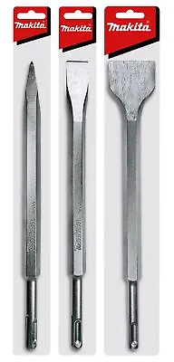 Makita 3 Piece - SDS-Plus Chisel & Bull Point Bit Set For SDS+ Rotary Hammers • $45.99