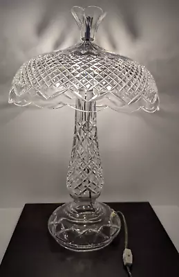 Waterford Crystal Achill Table Lamp 22  Signed • $836.99