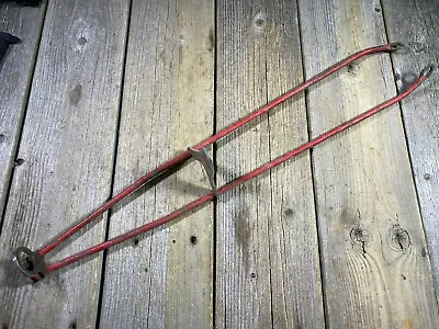 Vintage Antique Bike Bicycle Truss Bars & Bracket For Front Fork Forks Used • $187.99