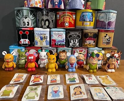 Disney Vinylmation 3  Animation Series 1 Set Of 12 - With Topper - NO CHASER • $129.99