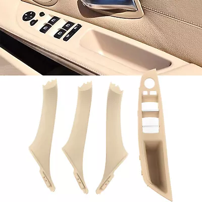 RHD Interior Door Handles Panel & Armest Panel For BMW 5 Series F10 F11 11-16 UK • £20.33