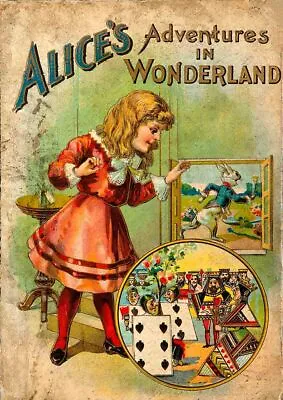 £4.50 • Buy Alice's Adventures In Wonderland POSTER PRINT Vintage Book Illustration Wall Art