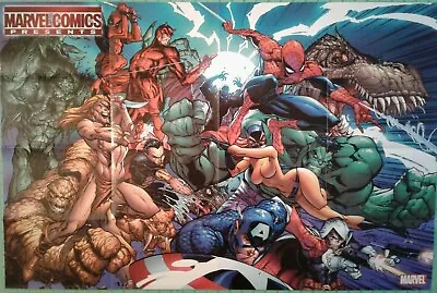  Marvel Comics Presents  2007 Marvel Comics Promo Poster J. Scott Campbell Art • $18