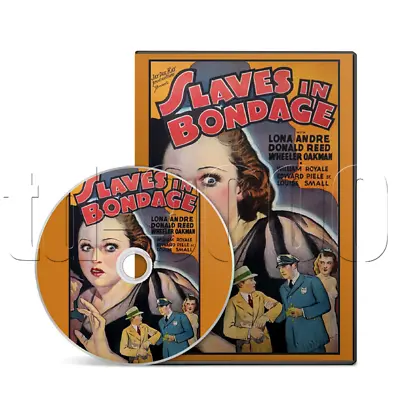 £9.99 • Buy Slaves In Bondage (1937) Crime, Drama, Exploitation Movie On DVD