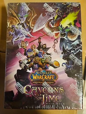World Of Warcraft WoWTCG - RARE Caverns Of Time Raid Deck - Factory Sealed • $150