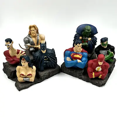 Justice League Of America Ltd. Edition Bookends By Paquet #111/1150 DC Direct • $274.80