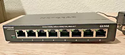 NETGEAR GS308E 8-Port Gigabit Ethernet Plus Switch • $10