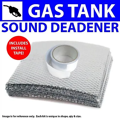 $32.95 • Buy Heat & Sound Deadener VW Karmann Ghia Gas Tank Kit + Seam Tape 6030Cm2