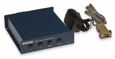 Broadcast Tools SS 2.1 III Stereo Balanced Audio Automation RS-232 Switcher • $238.80