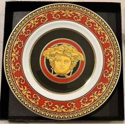 Versace By Rosentha Medusa Red Plate 7.25 Inch • $75