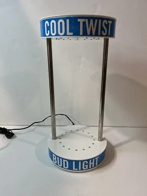$49.99 • Buy Bud Light Beer Cool Twist Aluminum Bottle Light Display Floating Bottle