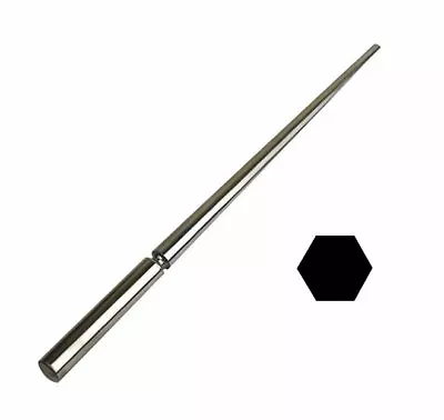 STEEL BEZEL RING SIZING MANDREL HEXAGONAL 4.8mm - 7.8mm JEWELRY MAKING TOOL • $14.95