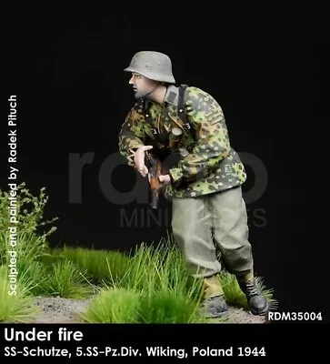 Rado Miniatures Rdm35004 Wwii Under Fire W-ss Schutze 1944-1945 • $24.50