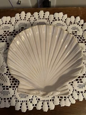 Yankee Candle Scallop Clam Sea Shell Dish 2012 Oasis Ocean Beach Sea Shore  • £18.29