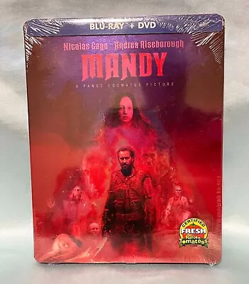 MANDY Steelbook (Blu-ray+DVD) New/Factory Sealed • $22