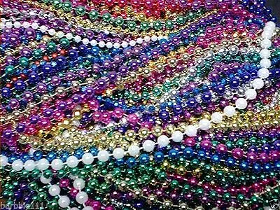 200 Mardi Gras Beads Bulk Lot Necklaces Free Shipping Party Favors Multi-color • $46.99