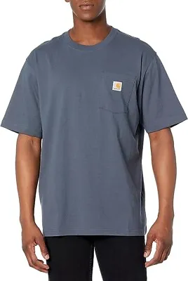 Carhartt Mens T Shirt Medium Blue • $20