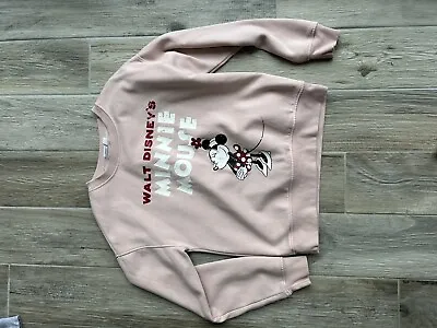 Ladies Pink Minnie Mouse Jumper  2xs • £2