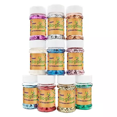 Biodegradable Glitter Chunky Glitter Arts And Crafts For Kids Card Making • £37.95