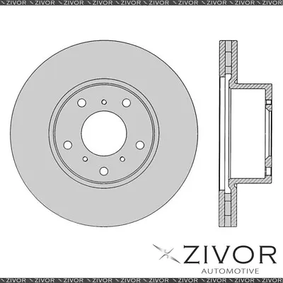 New PROTEX Rotor - Front For HOLDEN ONE TONNER VZ 2D Tray RWD 2004 - 2006 #DR040 • $79.51