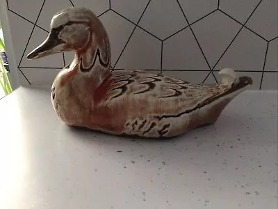 Vintage David Sharp Rye Pottery  Duck 10.5 Inch • £9.99