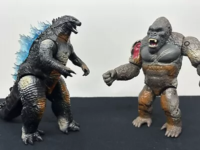 Playmates Toys Monsterverse Godzilla Vs Kong Action Figures • $30