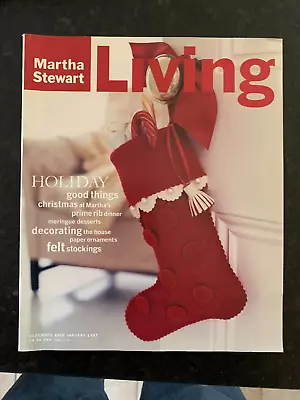 Martha Stewart Living Magazines Dec. 1996  Christmas • $9.99