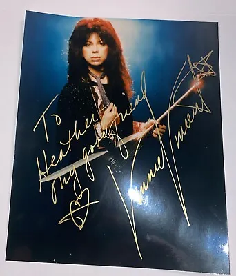 Vinnie Vincent Genuine Signed Photo Not A Fake 8 X10 Color Photo Nice Photo • $65