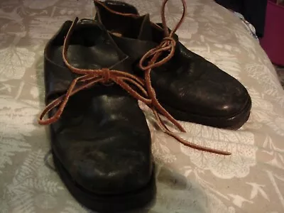 (B) Leather  Latchet Shoes Sealed Knot Reenactment Larp Historical Theatrical • £35