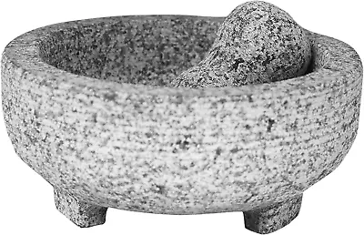 Vasconia 4-Cup Granite Molcajete Mortar And Pestle Gray • $45.07