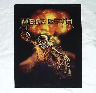 Megadeth Nuclear Large Back Patch Heavy Metal • $14.36