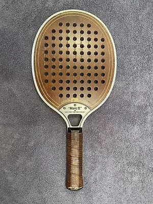 Vintage Bantam By Marcraft Paddle Ball Racquet APTA Equipment Wooden • $11.99