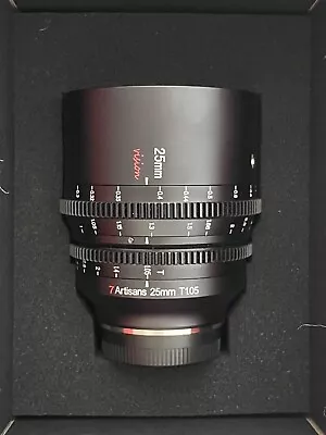 7Artisans 25mm T1.05 Fuji X Mount • £400