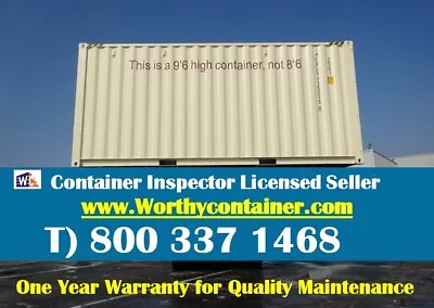 $4800 • Buy 20ft High Cube New/One Trip Shipping Container In Houston, TX