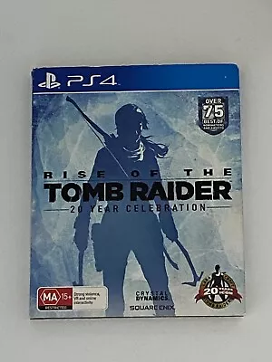 Rise Of The Tomb Raider : 20 Year Celebration - PS4 Case Only - Free Postage • $19.99