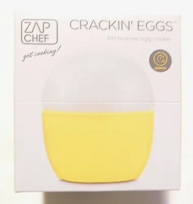 Microwave Egg Cooker Zap Chef Crackin Eggs  • £8.95