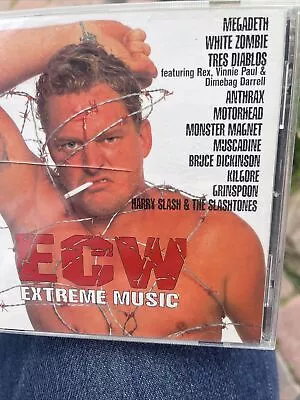 ECW Extreme Music 1998 CD Wrestling Metal Comp Motorhead Megadeth Anthrax WWE • $24.99