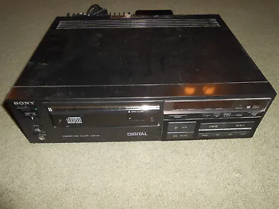 Sony CDP-101 ( World's 1st ! ) CD Player Works Well & Sounds Great Vintage 1983 • $359.95